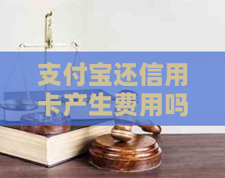 支付宝还信用卡产生费用吗安全吗可靠吗？