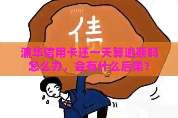 浦华信用卡还一天算逾期吗怎么办，会有什么后果？