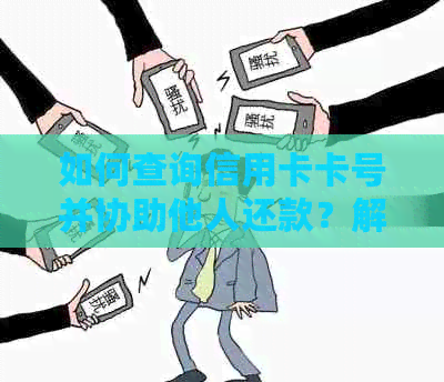 如何查询信用卡卡号并协助他人还款？解答用户常见问题