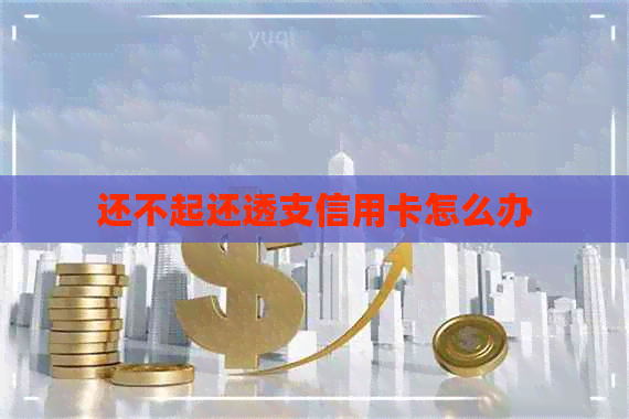 还不起还透支信用卡怎么办