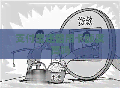 支付宝还信用卡额度高吗