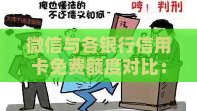 微信与各银行信用卡免费额度对比：哪个银行更优？