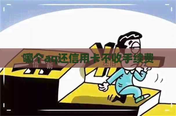 哪个aq还信用卡不收手续费