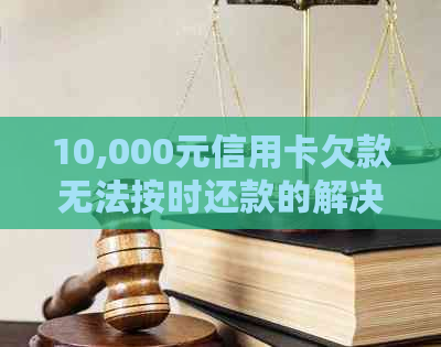 10,000元信用卡欠款无法按时还款的解决策略