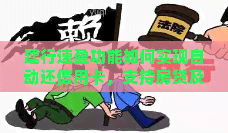 建行速盈功能如何实现自动还信用卡，支持房贷及信用管理吗？