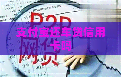 支付宝还车贷信用卡吗