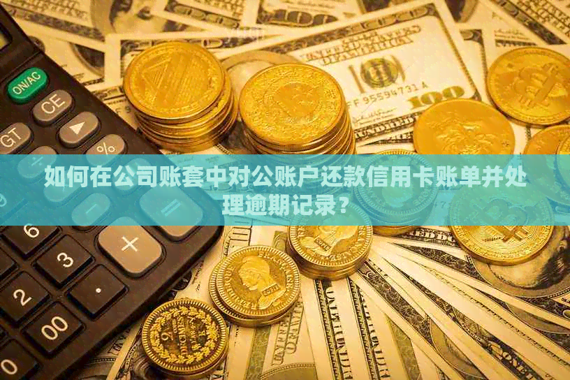 如何在公司账套中对公账户还款信用卡账单并处理逾期记录？