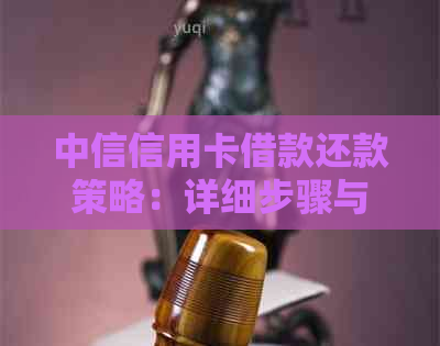 中信信用卡借款还款策略：详细步骤与注意事项