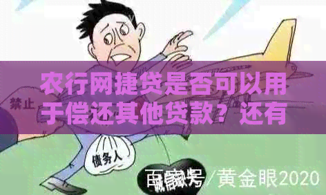 农行网捷贷是否可以用于偿还其他贷款？还有哪些注意事项？