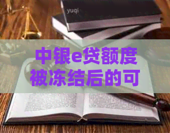 中银e贷额度被冻结后的可能解冻情况及其影响