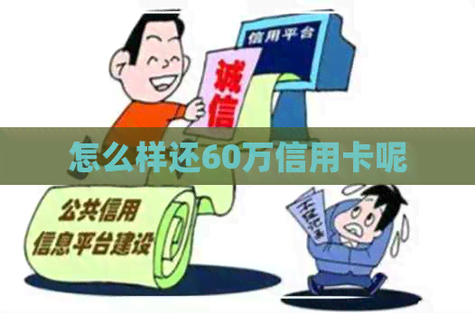 怎么样还60万信用卡呢