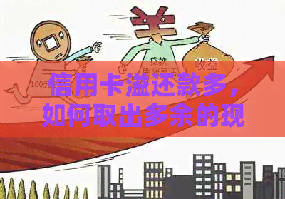 信用卡溢还款多，如何取出多余的现金？