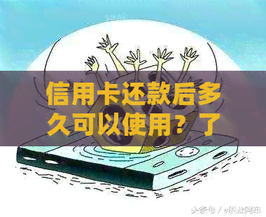 信用卡还款后多久可以使用？了解详细使用时间，让你不再担心逾期问题！