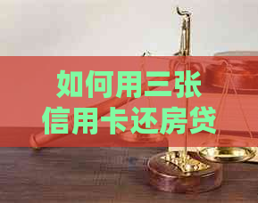 如何用三张信用卡还房贷利息，怎么用三张信用卡还房贷？