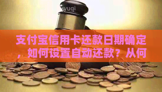 支付宝信用卡还款日期确定，如何设置自动还款？从何时开始还款最合适？