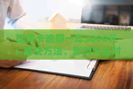 信用卡逾期一年3000元：解决方法、影响与应对策略全面解析