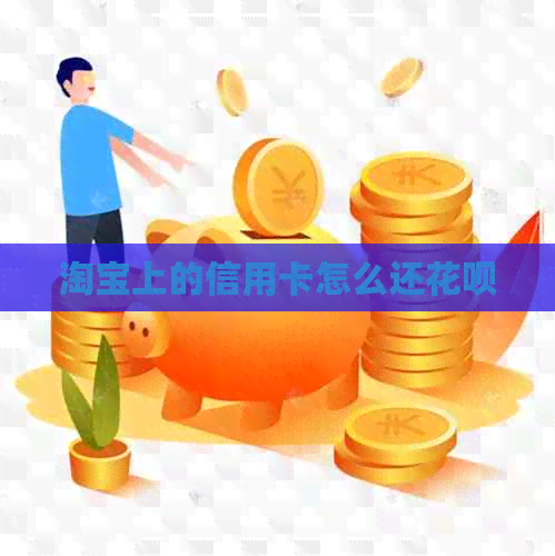 淘宝上的信用卡怎么还花呗