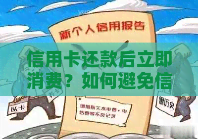 信用卡还款后立即消费？如何避免信用卡逾期及额度问题