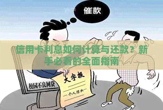 信用卡利息如何计算与还款？新手必看的全面指南