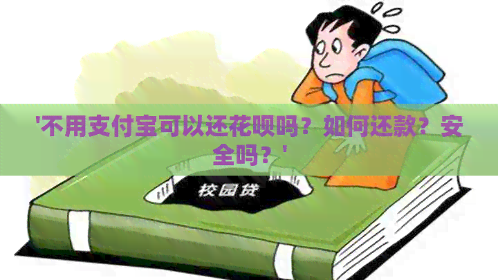 '不用支付宝可以还花呗吗？如何还款？安全吗？'