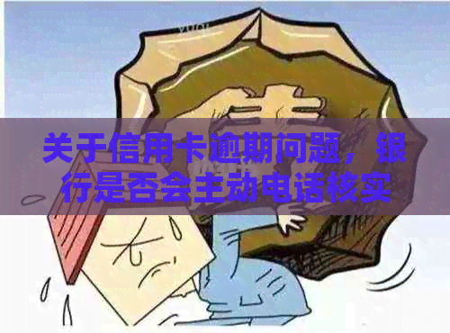 关于信用卡逾期问题，银行是否会主动电话核实申请信息？