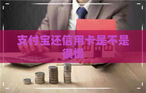 支付宝还信用卡是不是很慢