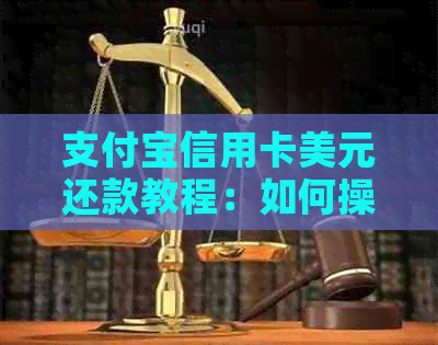 支付宝信用卡美元还款教程：如何操作并添加关键词