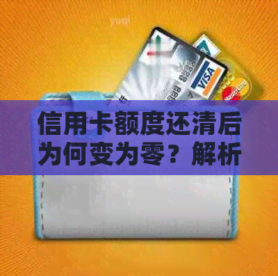 信用卡额度还清后为何变为零？解析可能的原因及解决方案