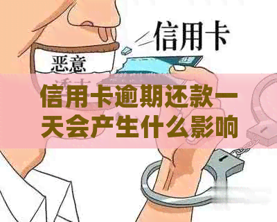 信用卡逾期还款一天会产生什么影响？如何避免更低还款额度的压力？