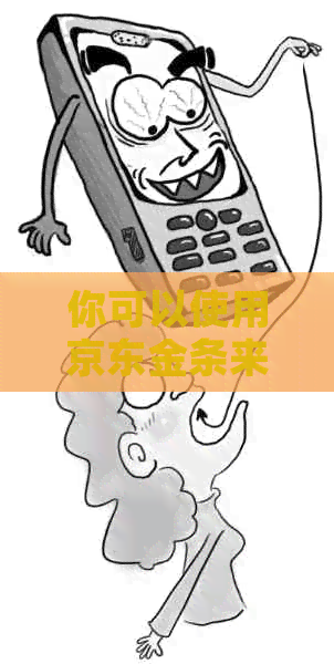 你可以使用京东金条来还信用卡吗？