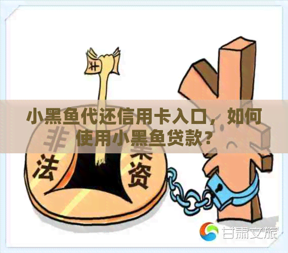 小黑鱼代还信用卡入口，如何使用小黑鱼贷款？