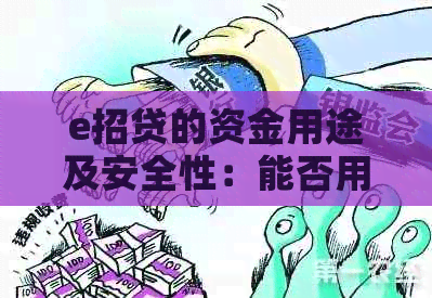 e招贷的资金用途及安全性：能否用来还信用卡？