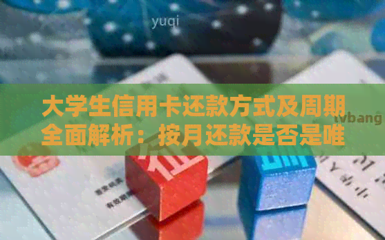 大学生信用卡还款方式及周期全面解析：按月还款是否是唯一选项？