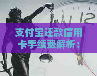 支付宝还款信用卡手续费解析：原因与影响