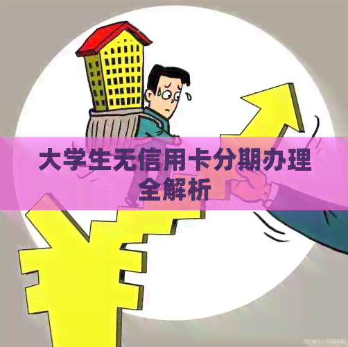 大学生无信用卡分期办理全解析