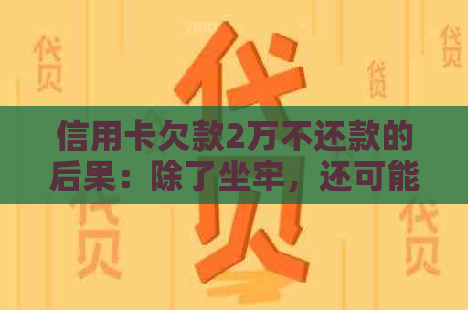 信用卡欠款2万不还款的后果：除了坐牢，还可能面临哪些问题？