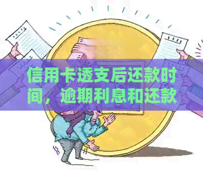 信用卡透支后还款时间，逾期利息和还款方式一览