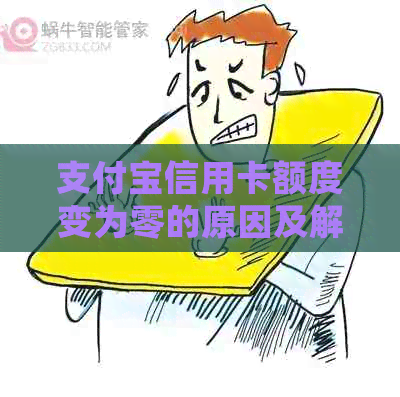 支付宝信用卡额度变为零的原因及解决办法：用户常见疑问解答