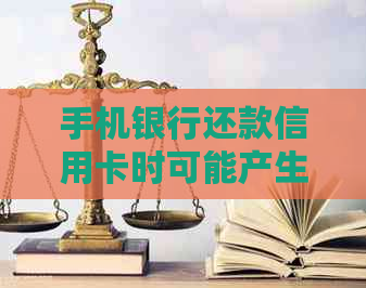 手机银行还款信用卡时可能产生的手续费及相关问题解答