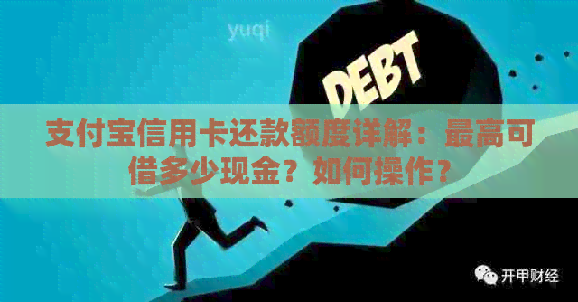 支付宝信用卡还款额度详解：更高可借多少现金？如何操作？