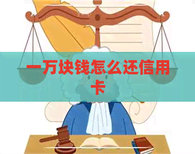 一万块钱怎么还信用卡