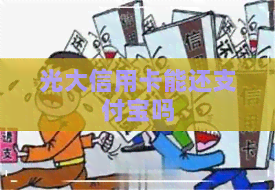 光大信用卡能还支付宝吗