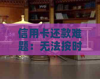 信用卡还款难题：无法按时还款？试试这些方法！