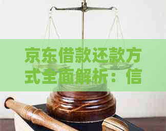 京东借款还款方式全面解析：信用卡还款是否可行？