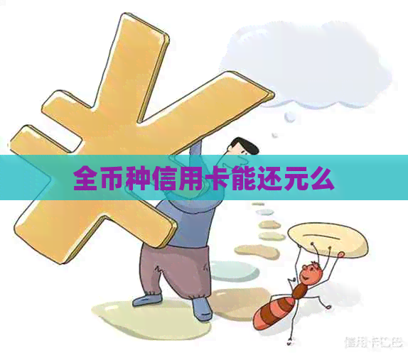 全币种信用卡能还元么