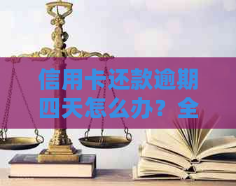 信用卡还款逾期四天怎么办？全面解决方案和应对措一览