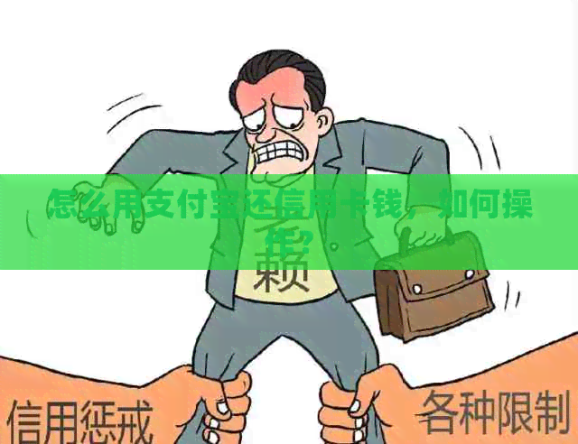 怎么用支付宝还信用卡钱，如何操作？