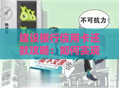 建设银行信用卡还款攻略：如何实现零手续费快速还款