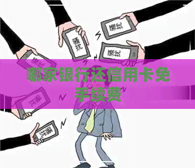 哪家银行还信用卡免手续费