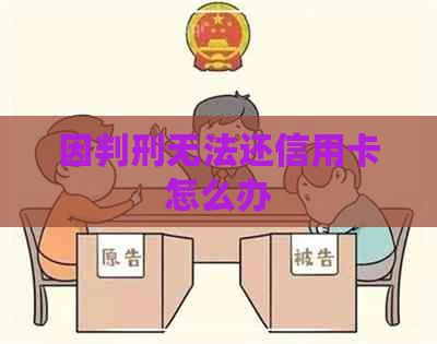 因判刑无法还信用卡怎么办